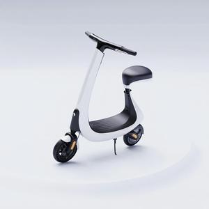 Mini scooter U, autonomie de 25 km, batterie au lithium, léger, deux roues, transporteur de mobilité urbaine personnelle, 18 km/h - Product Image 1