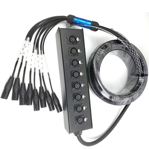<span class=keywords><strong>Audio</strong></span> professionnel 8 canaux 30 mètres XLR Microphone serpent câble <span class=keywords><strong>Audio</strong></span> scène boîte 3pin mâle à femelle câble <span class=keywords><strong>Audio</strong></span> câble serpent - Product Image 2