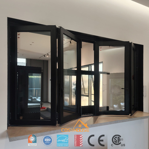 NFRC Energy Star AS2047 NZS4211 EN 14351-1 Fenêtre à battant en aluminium avec combinaison de panneau fixe Double vitrage à rupture thermique - Product Image 5