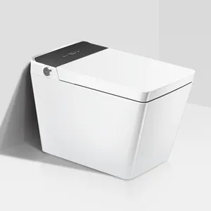 moderner stil wc porzellan ein-stück intelligente innen-badezimmer-keramik boden-montiert siphon automatische intelligente toilette