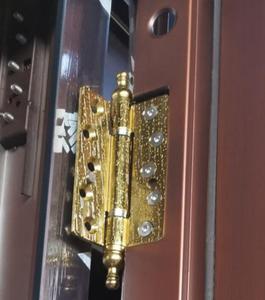 Le moderne porte <span class=keywords><strong>di</strong></span> <span class=keywords><strong>sicurezza</strong></span> domestica con finestre <span class=keywords><strong>di</strong></span> impatto in vetro temperato hanno usato la griglia in ferro incorniciata in acciaio finito <span class=keywords><strong>per</strong></span> l'applicazione esterna - Product Image 5