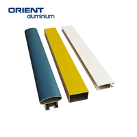 Profilés en aluminium extrudés couleur bronze pour portes coulissantes, fenêtres et portes en aluminium