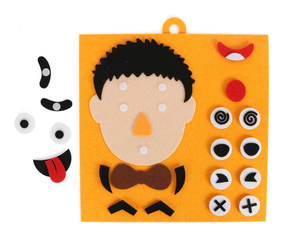 Gioco Educativo in Feltro per Esprimere le Emozioni - Attività di Apprendimento Prescolare per Bambini di 3 4 5 6 Anni - Product Image 3