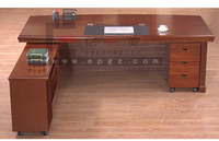 Mobilier de bureau Design moderne Boss Office Table and Chair Table de travail avec chaise pour manager