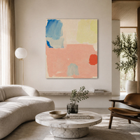 Peinture à l'huile abstraite murale, peinte à la main, grande taille personnalisée, livraison directe de l'atelier de peinture