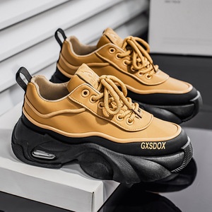 Marca de diseñador de moda - Zapatos para caminar ligeros con suela gruesa para hombre - Zapatos deportivos casuales cómodos y transpirables - Product Image 4