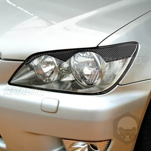 ไฟหน้าแต่งคิ้วรถยนต์คาร์บอนไฟเบอร์1คู่สำหรับ Lexus IS300 IS200 RS200 altezza 1998-2005 - Product Image 6