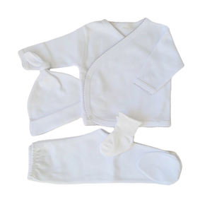 3 piezas recién nacido Essentials bebé niño acogedor canastilla conjunto de regalo 0-3 meses ropa de marca Unisex lindo bebé niño ropa conjunto de regalo - Product Image 5