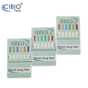Dispositif de <span class=keywords><strong>test</strong></span> d'écran rapide de drogue Détection qualitative de plusieurs médicaments MET, AMP, MOP, <span class=keywords><strong>THC</strong></span>, COC, BZO - Product Image 1