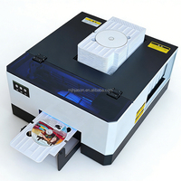 Impresora profesional de inyección de tinta, tarjeta de identificación, DVD, PVC