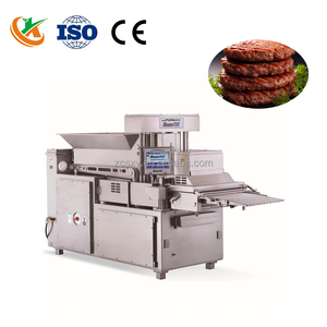 Công Nghiệp Tự Động Công Suất Lớn Gà Cốm Hình Thành Máy Kebab Thịt Cutlet Bít Tết Thịt Bò Máy Làm - Product Image 5