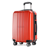 Valise à roulettes ABS pour expédition mondiale, 20/24/28 pouces, roues multidirectionnelles silencieuses |   Étanche et antivol |   Logo