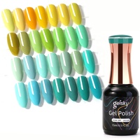 Gelsky Peinture Professionnelle Couleur Soak Off Led Vernis à Ongles Gel Uv Vernis Gel Couleur Classique