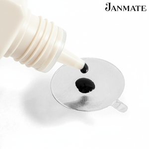 Adhesivo para pestañas de marca privada JANMATE 0.5/1 segundo, resistente al agua, secado rápido, 7-8 semanas de duración, baja irritación, líquido negro 5ML, pegamento coreano para pestañas - Product Image 1