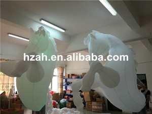 Anhang blanco personalizado caballo inflable traje decoraciones - Product Image 5