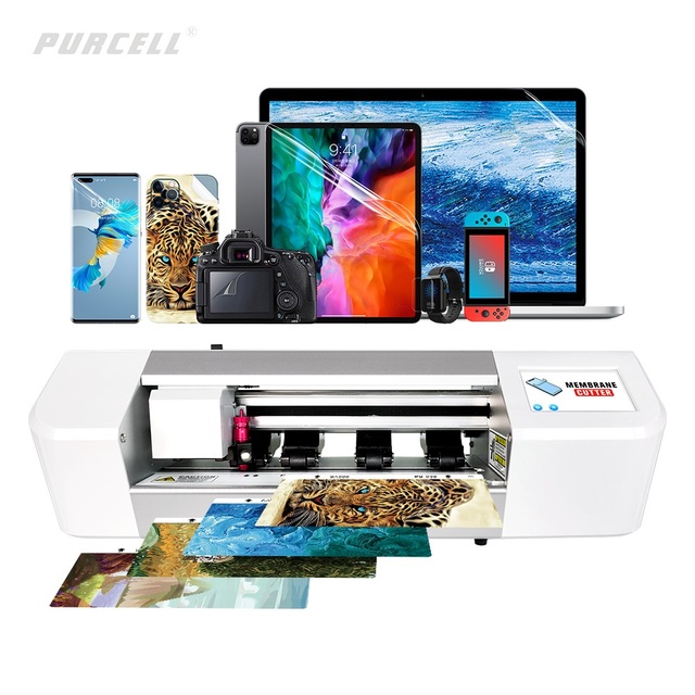 Ce Rohs Low Price Large Touch Screen Intelligent Portable Tamper Glass Screen Protector Film Cutting Machine