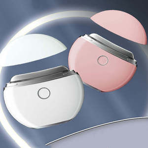 เครื่องนวดหน้าและยกกระชับลำคอแบบพกพา ยี่ห้อ Private Label EMS Gua Sha ใช้พอร์ต USB ผลิตจากวัสดุ ABS สำหรับใช้ในบ้าน - Product Image 1