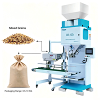 Machine de pesage et d'ensachage de céréales diverses Ewinall DCS-10ZD2 0,5-10 kg pour millet, sorgho, orge, avoine avec précision de 1g