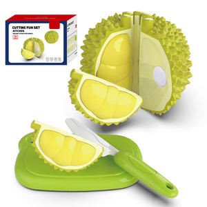 Ensemble de jeu de découpe de durian, 6 coquilles, 6 fruits à peler et assembler, jouet alimentaire de cuisine d'imitation pour développer la motricité fine, cadeau éducatif pour enfants - Product Image 4