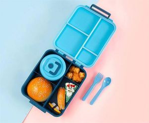 Cute School Supplies Heatable Microwave Safe Dual-Tier BPA Free Thermos <b>Lunch</b> <b>Box</b> Spoon Fork Set Leak-Proof Bento <b>Box</b> Snack - Product Image 2