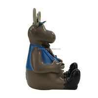 Statue en résine personnalisée wapiti tirelire tirelire pour la décoration intérieure cadeau pour enfants résine fournisseur personnalisé animal statue tirelire tirelire pour la décoration intérieure tirelire personnalisée