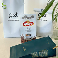 Sacs d'emballage personnalisés de haute qualité avec logo, 125g, 250g, 500g, 1KG, sacs refermables recyclables pour snacks, aliments, haricots, thé, café