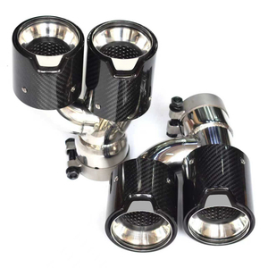 Dex Auto Uitlaat Tip Voor Bmw 5 Serie G30 G31 G 38 <span class=keywords><strong>M</strong></span> Power 4 Outlet Hoge Kwaliteit Koolstofvezel Ss304 Uitlaatdemper Uitlaatpijp Uitlaat - Product Image 6