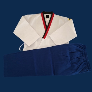 Ropa de artes marciales personalizada, uniforme de <span class=keywords><strong>Taekwondo</strong></span> Poomsae, <span class=keywords><strong>Dobok</strong></span> de <span class=keywords><strong>Taekwondo</strong></span> - Product Image 3