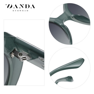 DANDA Women Sunglasses Oval Polarized UV400 Full Rim TR7566 Fashion <b>Eyewear</b> - Product Image 3