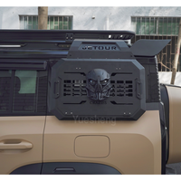 Jetour T2 Traveller Nouveau Masque de Protection Latéral Arrière en ABS Décoration Modification Extérieure de Voiture Accessoires