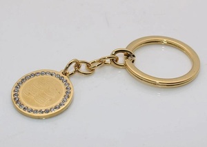Ispirare gioielli quattro Qul <span class=keywords><strong>Sharif</strong></span> 4 Quls coranic Quran islamico CNC strass forma rotonda portachiavi portachiavi gioielli regalo - Product Image 4