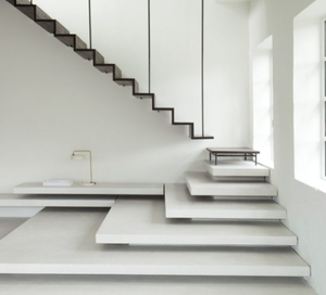 Prima Hạt gỗ màu tùy chỉnh kính thiết kế hộp bước sơn kết thúc tùy chỉnh kích thước nổi cầu thang - Product Image 5