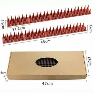 Pointes anti-oiseaux incassables et pliables, anti-pigeons, avec conception empilable, directement de l'usine, pour entrepôts, fermes et usage commercial - Product Image 4