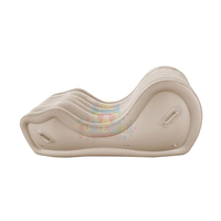 Canapé d'extérieur Canapé gonflable de jardin paresseux Fournitures de camping Extérieur Repos de midi Loisirs Lit gonflable automatique Canapé à air