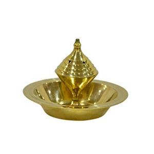 Quemador de incienso de latón vintage elegante hecho a mano regalo de boda acento oliendo quemador de incienso de alta calidad de alta demanda - Product Image 4