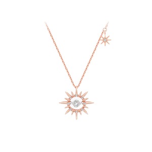 Collar con Colgante de Plata de Ley S925 con Diseño de Cara Sonriente y Patrón de Olas de Tormenta, Estilo Industrial Pesado, Diseño de Borla de Lujo Ligero - Product Image 5