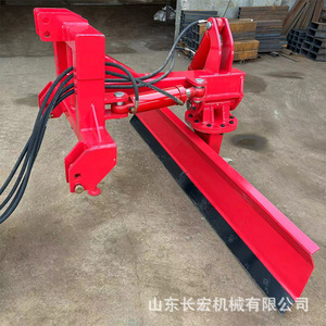 Niveleuse hydraulique pour le nivellement des terres, couleur rouge, avec pompe intégrée, facile à utiliser - Product Image 4
