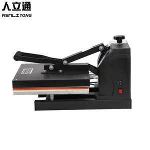 Renlitong digital cheap heat press 3838 flat plate heat transfer vinyl industrial heat press