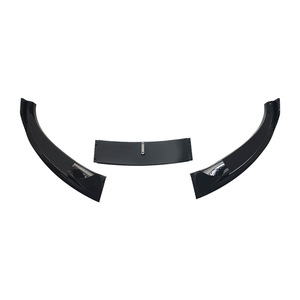 Divisor delantero negro ABS para BMW Serie 5 E60, kit de carrocería de 3 secciones para modelos 2005-2011 - Product Image 5