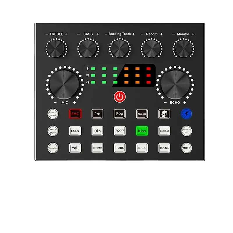 पेशेवर ऑडियो V8 ध्वनि कार्ड सेट BM800 एमआईसी स्टूडियो कंडेनसर माइक्रोफोन कराओके के लिए पॉडकास्ट रिकॉर्डिंग लाइव स्ट्रीमिंग