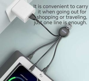 Оптовая продажа светодиодных логотипов 3-в-1 15 см зарядный кабель TPE Type-C <span class=keywords><strong>USB</strong></span> короткий шнур мобильные телефоны электронные кабели для передачи данных 3 1 зарядный кабель подарок идея - Product Image 6