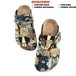 Zuecos <span class=keywords><strong>de</strong></span> Mula unisex para exteriores, <span class=keywords><strong>suela</strong></span> <span class=keywords><strong>de</strong></span> corcho a la moda, cómoda <span class=keywords><strong>suela</strong></span> exterior <span class=keywords><strong>de</strong></span> EVA, plataforma suave para primavera, verano e invierno - Product Image 1