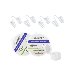 คลิปหนีบจมูกซิลิโคนป้องกันการนอนกรนขนาดเล็ก - Product Image 1