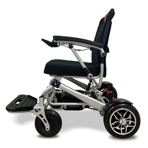 KSM-602Pro Aluminum Alloy Frame Mobility Power Wheelchair Travler Foldable Handicapped Electric Wheelcahir with Lithium Battery - Product Image 1