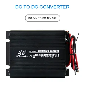 スピーカー/車/LED用の高品質5A〜60A DC DCステップアップコンバーター12v〜48v10Aブーストコンバーター