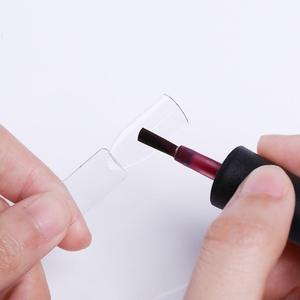 Soporte Transparente en Forma de Abanico para Exhibición de Esmaltes de Uñas y Práctica de Manicura - Product Image 5
