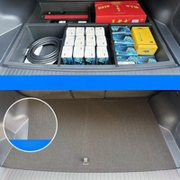Boîte de rangement sous le plancher pour coffre de voiture ABS pour BYD Leopard Titanium 7 Ti7, plateau de rangement caché pour la cargaison arrière, accessoires intérieurs