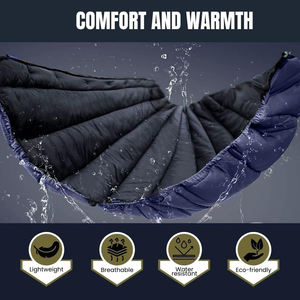 <span class=keywords><strong>Hamaca</strong></span> ligera portátil para acampar, capa térmica, <span class=keywords><strong>hamaca</strong></span> táctica, manta moderna con estampado para exteriores para adultos - Product Image 3