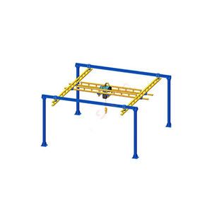 Systèmes de grue à chenilles de <span class=keywords><strong>pont</strong></span> supportés par le plancher à commande manuelle de grande capacité chariot à poussée manuelle à vendre - Product Image 1