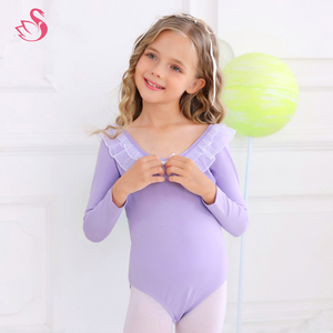 Vêtements de danse pour filles à manches longues pour l'automne et l'hiver, tenue de ballet à corps fendu pour la pratique de la danse chinoise et de la gymnastique - Product Image 6